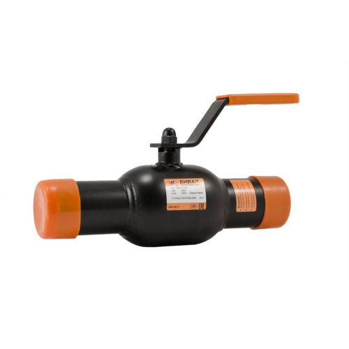 Кран запорный стальной под приварку стандартнопроходной Ст20 КШТ.10. АДЛ 100х300 мм