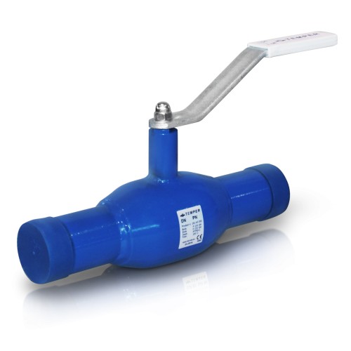 Кран запорный стальной под приварку полнопроходной Ст20 КШ.Ц.П. Temper 150х390 мм