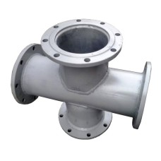 Крест фланцевый КФ стальной Ду 300-150