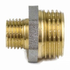 Ниппель латунный переходной НР Aquasfera 10 мм 3/8"