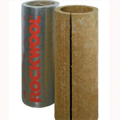 Цилиндр навивной минеральная вата 40/60 L=1м кашированный фольгой ROCKWOOL 100 в Екатеринбурге