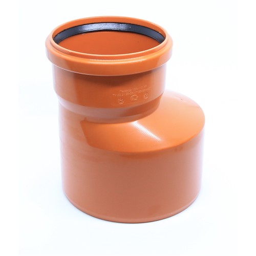 Переход НПВХ (ПВХ) Дн 125-110 коричневый безнапорный в/к Ostendorf KGR в Екатеринбурге