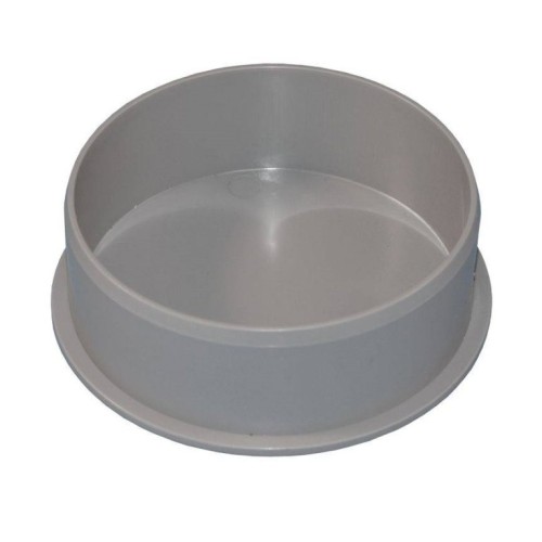 Заглушка НПВХ (ПВХ) серая Дн 110 безнапорная Хемкор в Екатеринбурге