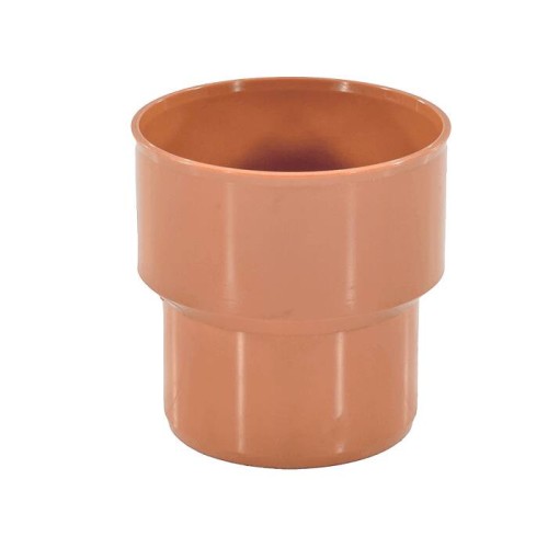 Переход НПВХ (ПВХ) на чугун Дн 160 коричневый безнапорный б/манжеты Ostendorf KGUG в Екатеринбурге