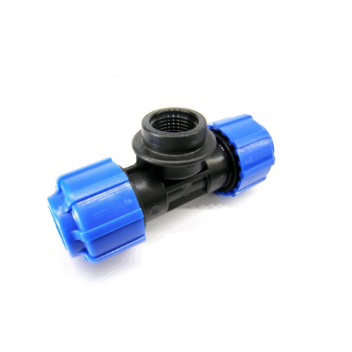 Тройник ПЭ компрессионный Дн 32-3/4"-32 Ру-16 НР (НАР) VALFEX в Екатеринбурге