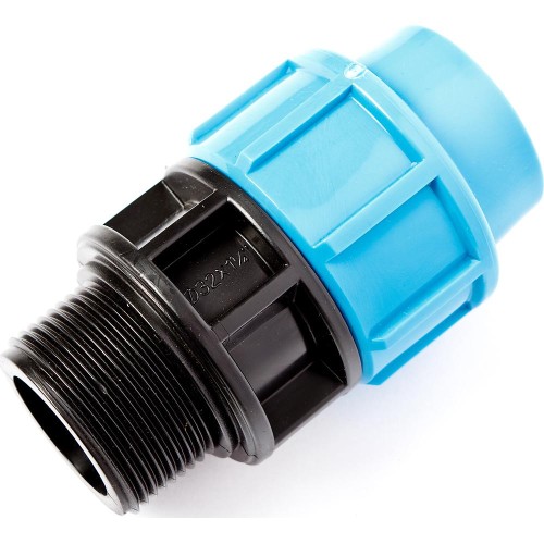 Муфта ПЭ компрессионная Дн 32-1 1/4" Ру-12,5 НР (НАР) Джилекс в Екатеринбурге