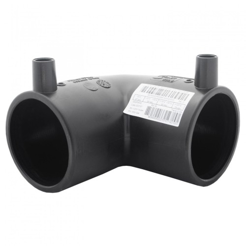 Отвод ПЭ100 спигот Дн 225 90гр Ру-16 SDR11 в Екатеринбурге