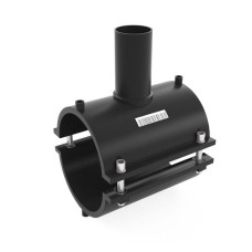 Седелка ПЭ100 электросварная Дн 90-32 Ру-16 SDR11 с фрезой TEGA