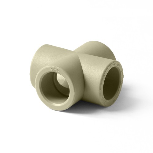 Крестовина PP-R серая Дн 32 Wavin Ekoplastik в Екатеринбурге