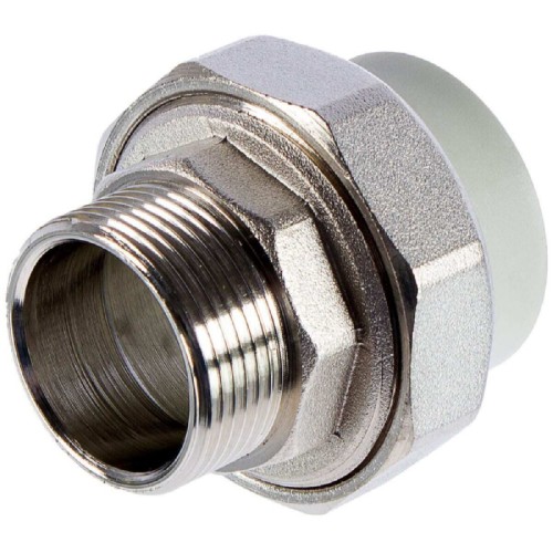 Переход PP-R серый НР (НАР) Дн 20-1/2" Wavin Ekoplastik в Екатеринбурге