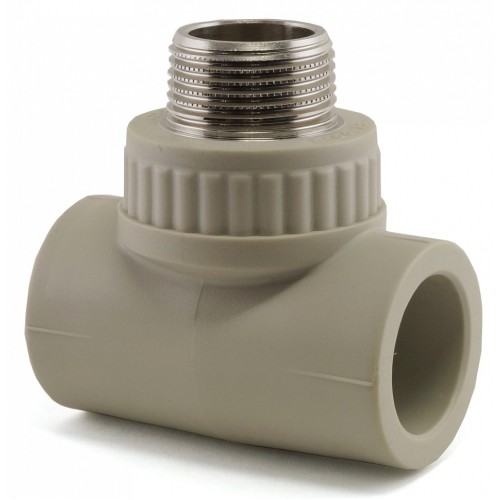 Тройник PP-R комбинированный НР (НАР) Дн 20-1/2" Pro Aqua в Екатеринбурге