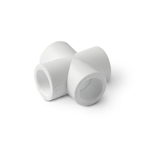 Крестовина PP-R белая Дн 40 Pro Aqua в Екатеринбурге