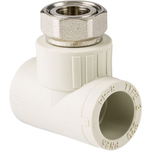 Тройник PP-R с накидной гайкой Дн 25-3/4" Pro Aqua в Екатеринбурге