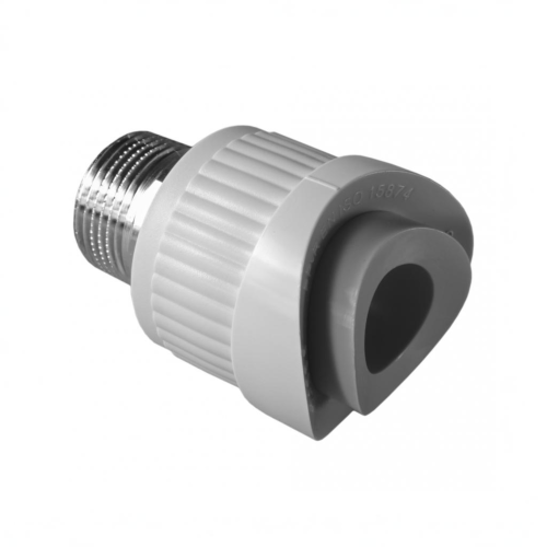 Седло вварное PP-R серое НР (НАР) Дн 75-3/4" Wavin Ekoplastik в Екатеринбурге