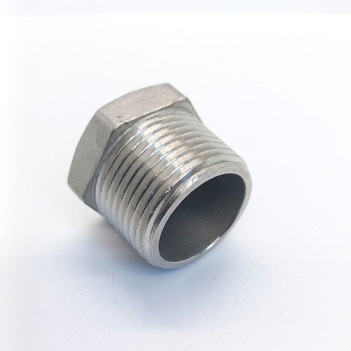 Заглушка нержавеющая шестигранная торцевая НР Ру 16 AISI 304 32 мм 1 1/4"