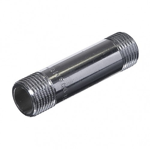 Сгон стальной оцинкованный удлиненный НР АС 15х500 мм 1/2" ГОСТ 3262-75