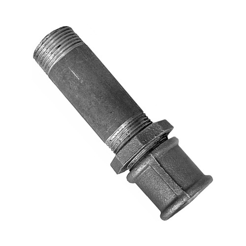 Сгон в сборе со стальной муфтой и контргайкой Ду 25 (1") в Екатеринбурге