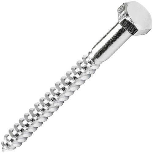 Саморез стальной оцинкованный с шестигранной головкой М8х70 DIN 571 (упак 100 шт) в Екатеринбурге