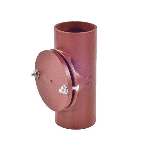 Ревизия чугунная SML Ду-50 с круглой крышкой безраструбная Китай в Екатеринбурге