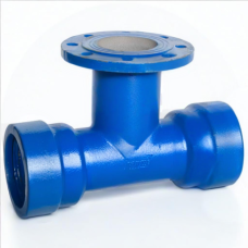 Тройник раструб-фланец ТРФ ВЧШГ с ЦПП Ду 600-400