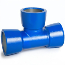 Тройник раструбный ТР Ду 150-150 Тайтон ВЧШГ с ЦПП цинк+AL ГОСТ ISO 2531-2012