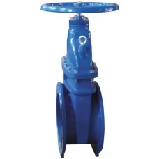 Задвижка клиновая чугунная фланцевая с обрезиненным клином Ру 16 R55F Giacomini 200 мм