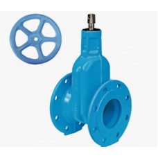 Задвижка клиновая чугунная фланцевая с обрезиненным клином Ру 16 A 4000A Hawle 50х150 мм