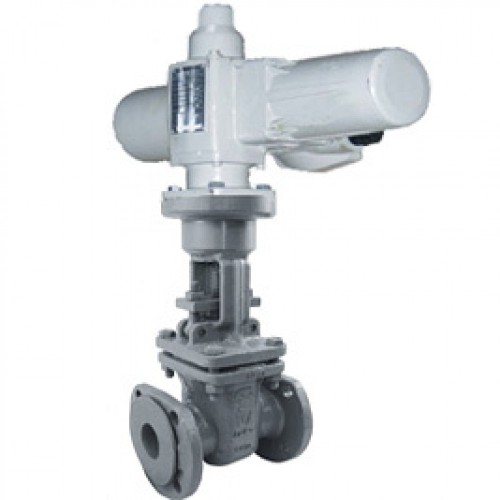 Задвижка стальная с электроприводом ГЗ и выдвижным шпинделем 30с941нж 300х500 мм в Екатеринбурге