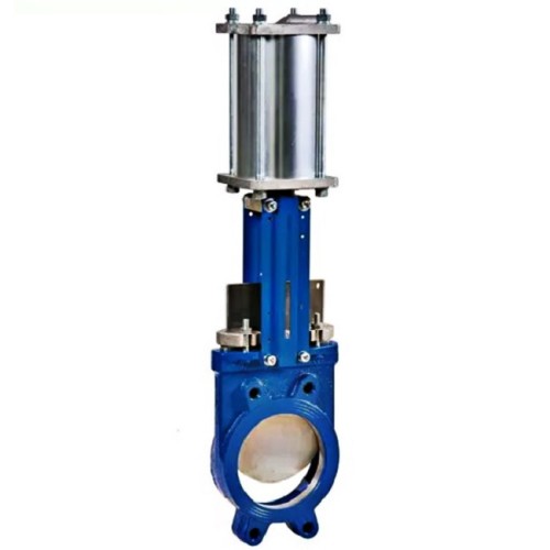 Задвижка шиберная двусторонняя с невыдвижным штоком Ду-200 Ру-16 с пневмоприводом (Т<110°С) Benarmo в Екатеринбурге