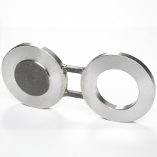 Заглушка стальная поворотная межфланцевая исп. 1 1,6 МПа Ст20 15 мм АТК 26-18-5-93