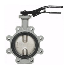 Затвор ручной с чугунным диском и рукояткой межфланцевый 1,6 МПа EPDM R59FL GG25 Giacomini 40 мм