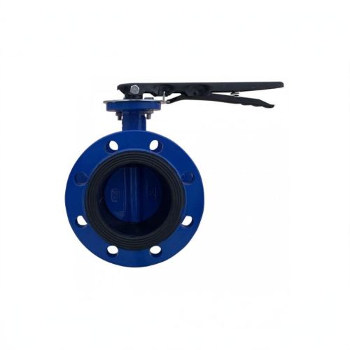 Затвор ручной с чугунным диском и рукояткой межфланцевый 2,5 МПа EPDM ЗПCС GG25 АДЛ 65 мм в Екатеринбурге
