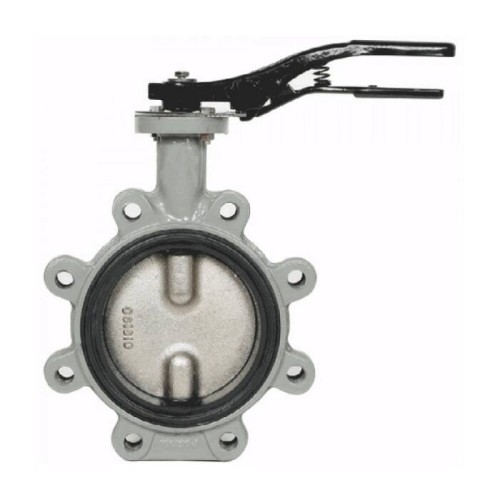 Затвор ручной с чугунным диском и рукояткой межфланцевый 1,6 МПа EPDM R59FL Giacomini 300 мм в Екатеринбурге