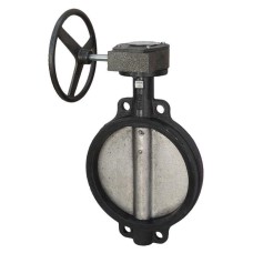 Затвор с чугунным диском и редуктором межфланцевый 1,6 МПа EPDM VPI4448 GGG50 Tecofi 300х77,5 мм